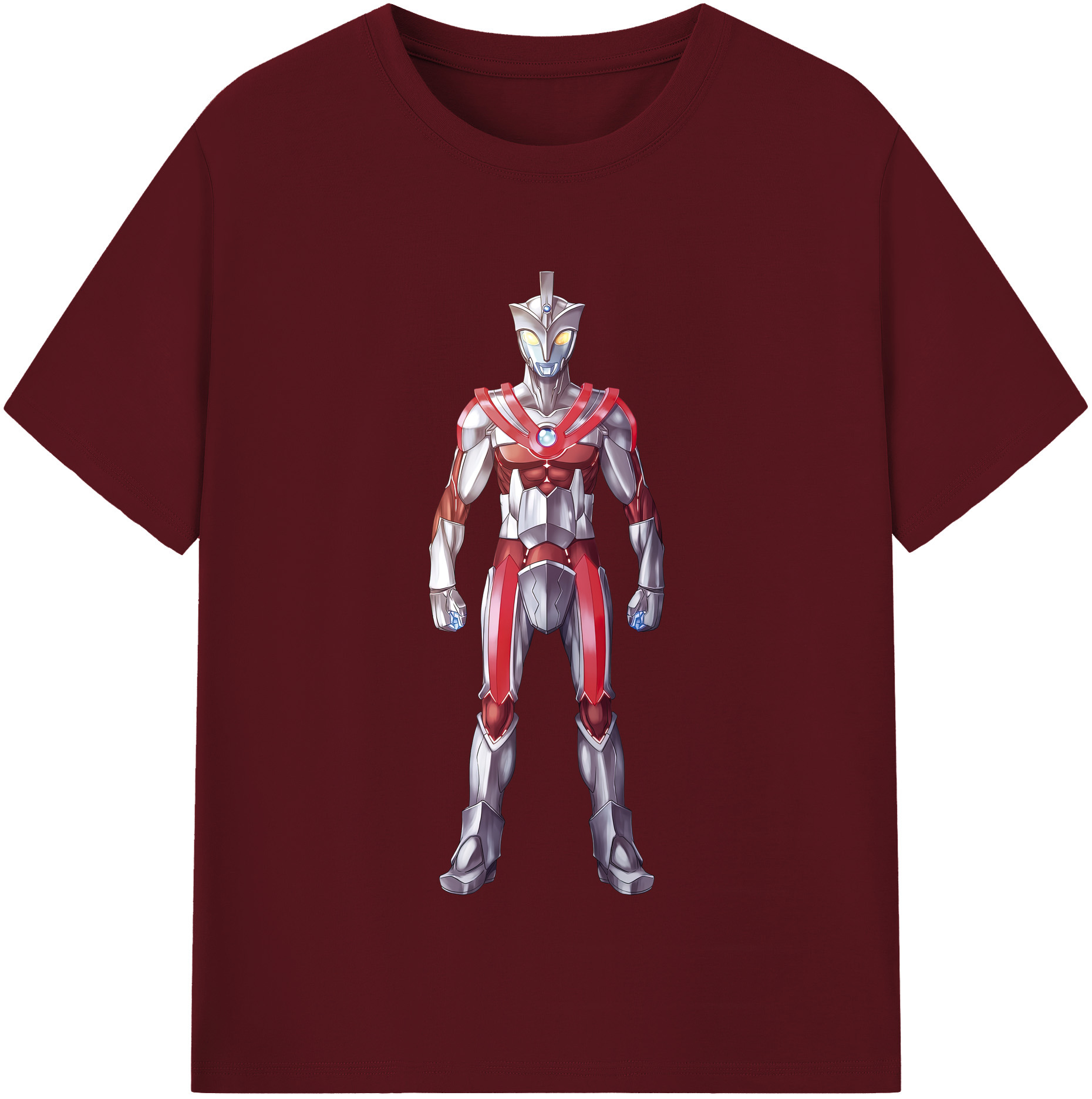 （画像用） ウルトラマン Ultraman 綿100％半袖Tシャツ（フロントプリント）